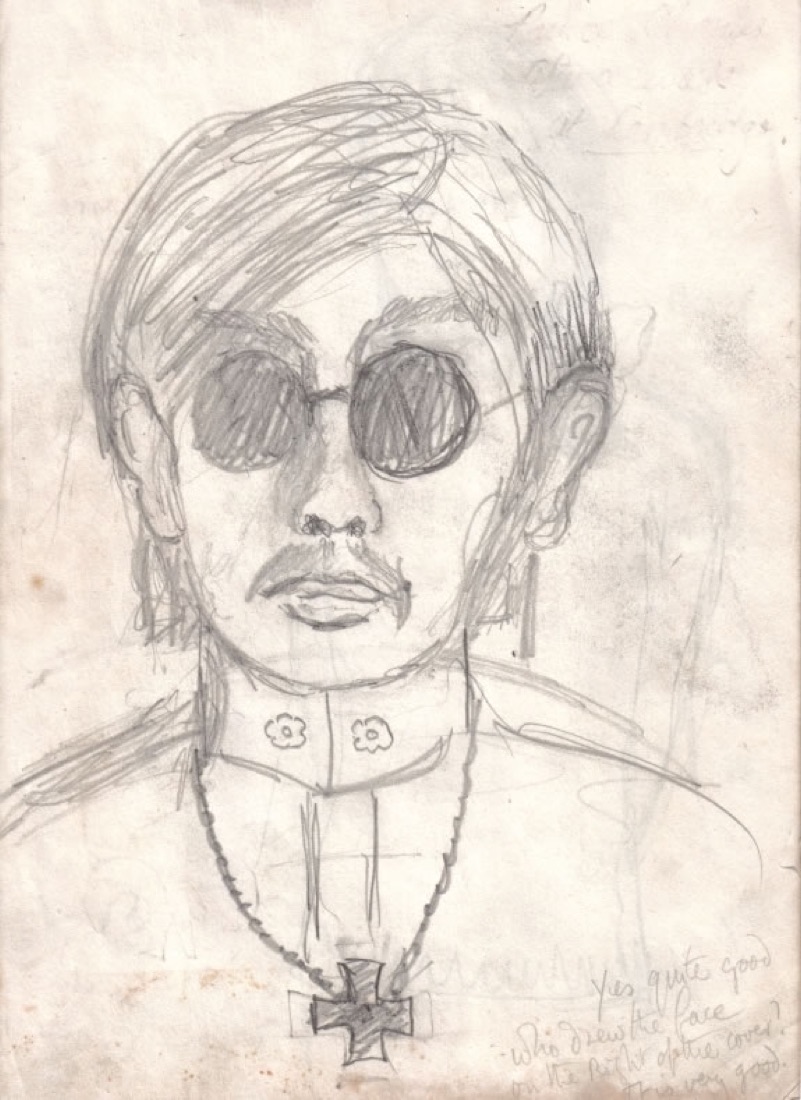Desenho a lápis, Philip Hallawell