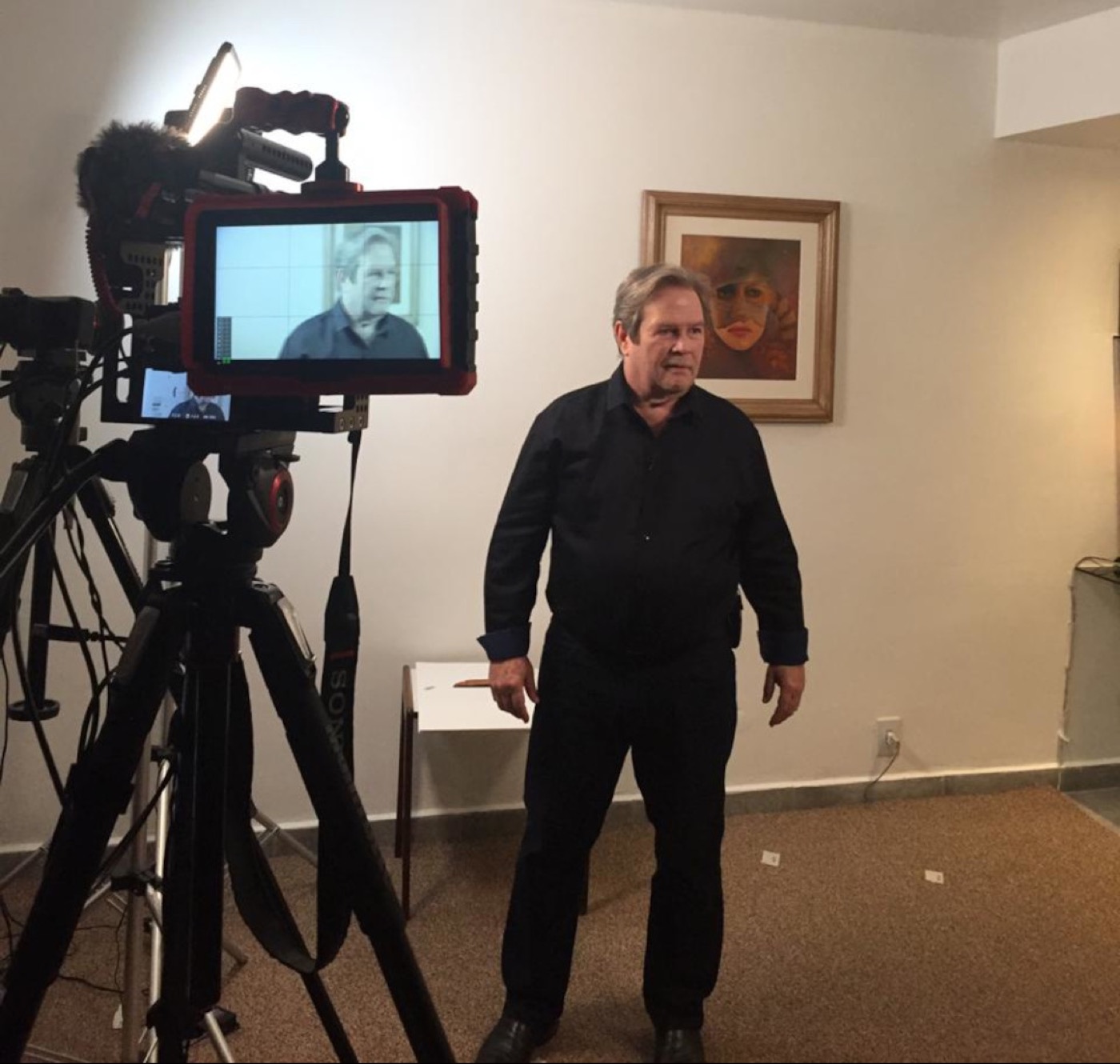 Gravação das videoaulas da formação
