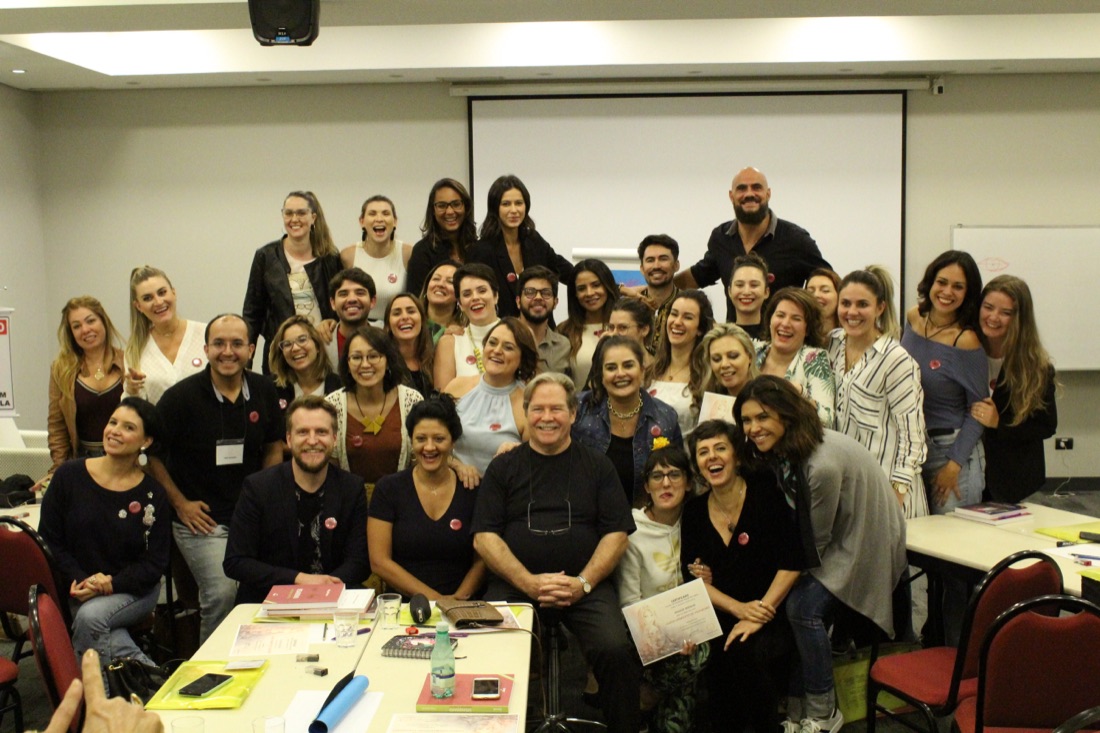 Turma da formação com Philip Hallawell